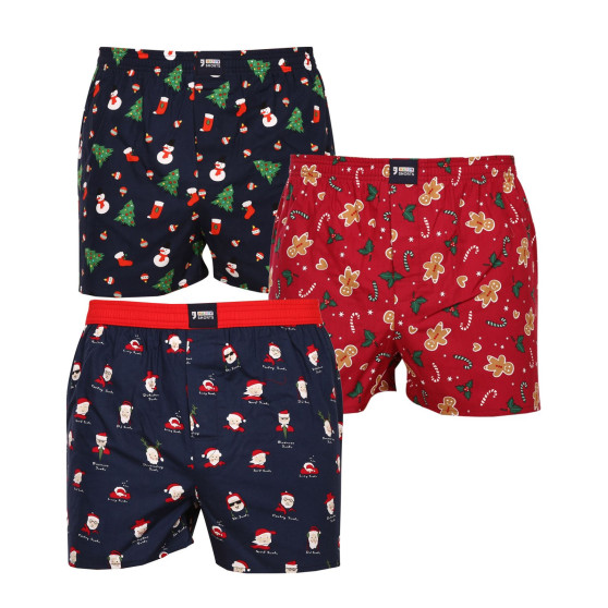 3PACK short hombre Happy Shorts multicolor (HS 2838586)