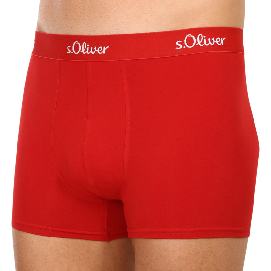 3PACK Boxers para hombre S.Oliver multicolor (JH-34B-51136323)