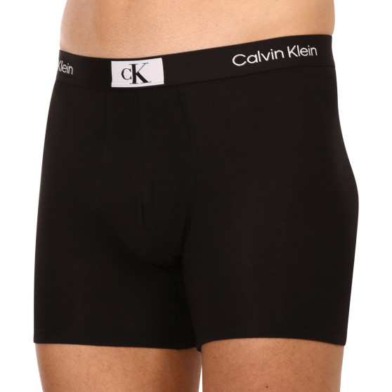 3PACK Boxers para hombre Calvin Klein negro (NB3529A-UB1)