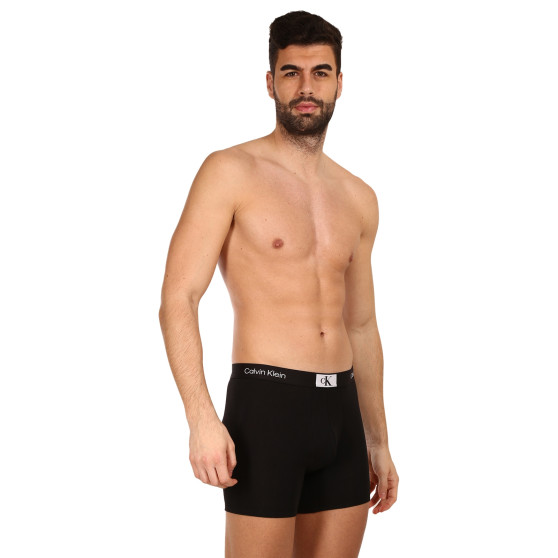 3PACK Boxers para hombre Calvin Klein negro (NB3529A-UB1)