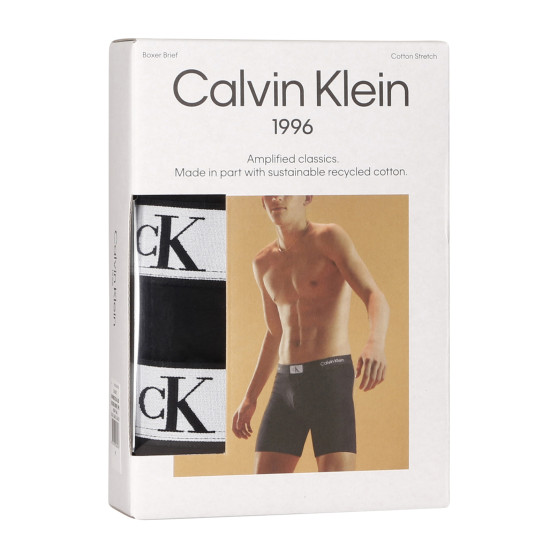 3PACK Boxers para hombre Calvin Klein negro (NB3529A-UB1)