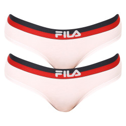 2PACK bragas de mujer Fila blanco (FU6050/2-300)