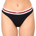 Tanga de mujer Tommy Hilfiger azul oscuro (UW0UW02458 DW5)