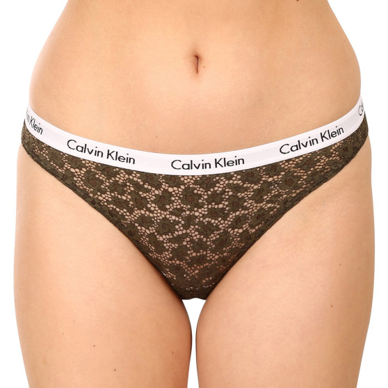 3PACK braguitas de mujer Calvin Klein sobredimensionado multicolor (QD3975E-6VY)