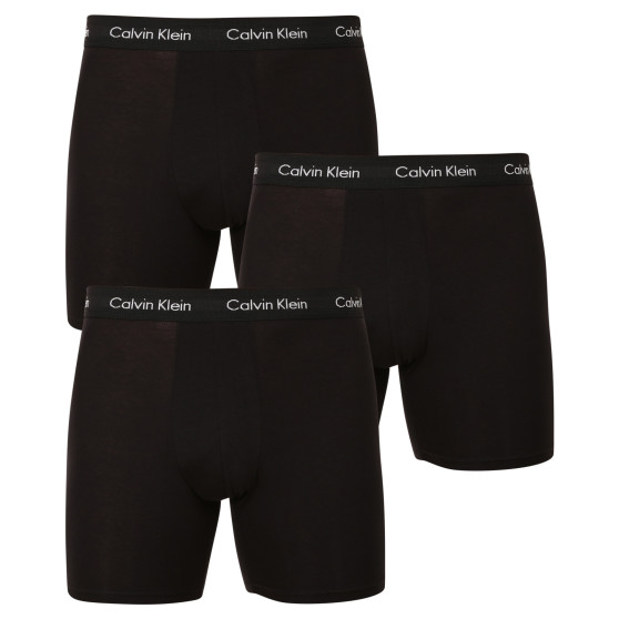 3PACK Boxers para hombre Calvin Klein negro (NB1770A-XWB)