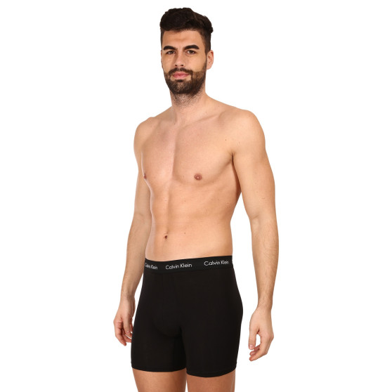 3PACK Boxers para hombre Calvin Klein negro (NB1770A-XWB)