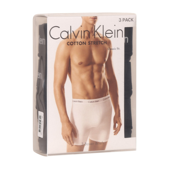 3PACK Boxers para hombre Calvin Klein negro (NB1770A-XWB)