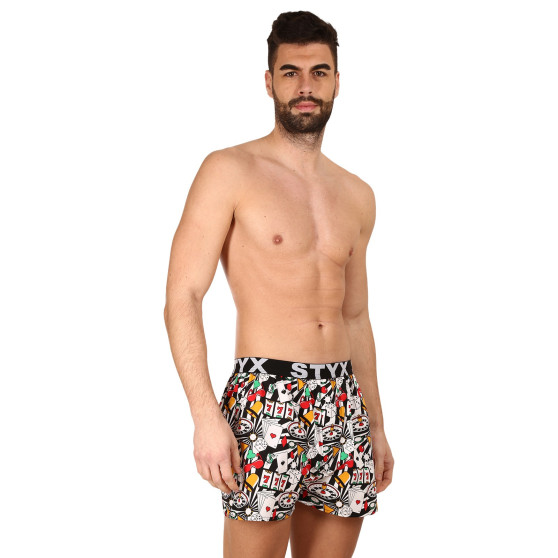 Calzones de hombre Styx art sports rubber casino (B1553)