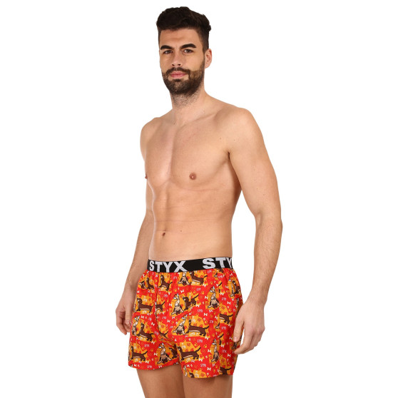 Calzones de hombre Styx art sports rubber dogs (B1554)