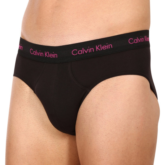 3PACK calzoncillos para hombre Calvin Klein negro (U2661G-CAQ)