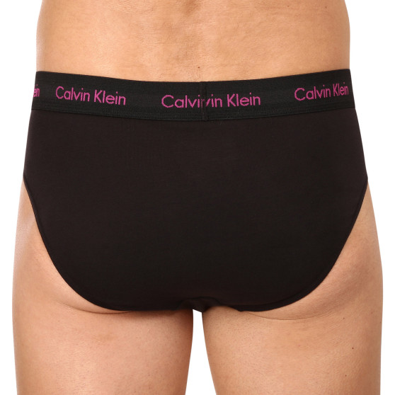 3PACK calzoncillos para hombre Calvin Klein negro (U2661G-CAQ)