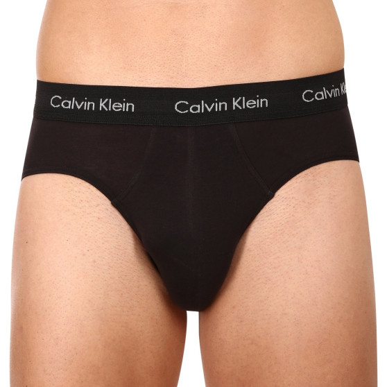 3PACK calzoncillos para hombre Calvin Klein negro (U2661G-CAQ)