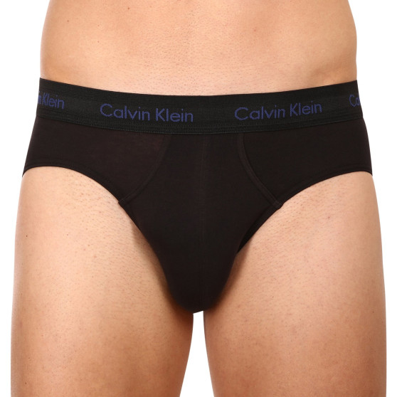 3PACK calzoncillos para hombre Calvin Klein negro (U2661G-CAQ)