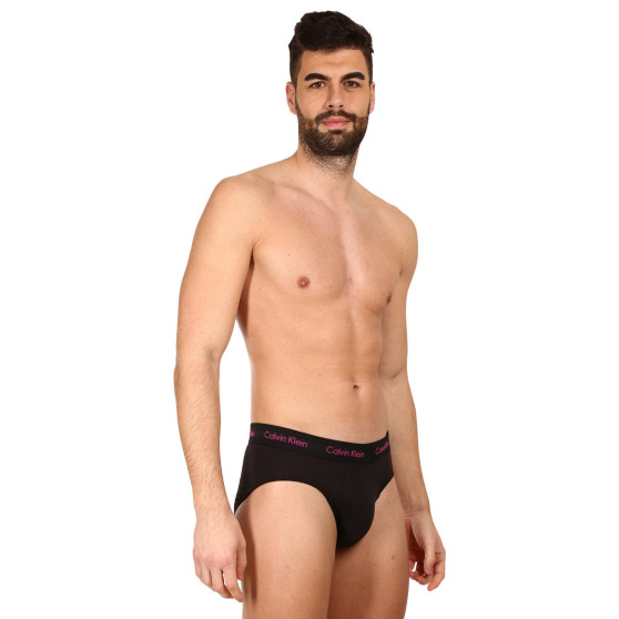 3PACK calzoncillos para hombre Calvin Klein negro (U2661G-CAQ)