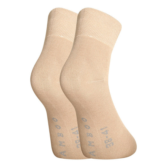 3PACK calcetines Gino bamboo beige (82004)