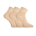 3PACK calcetines Gino bamboo beige (82004)