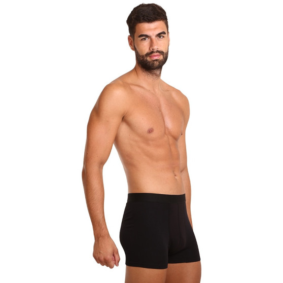 3PACK Boxers para hombre Nedeto negro (3NDTB001)