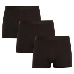 3PACK Boxers para hombre Nedeto negro (3NDTB001)