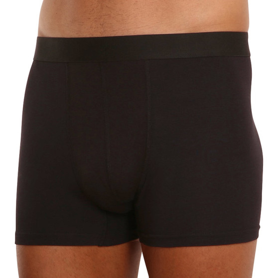 3PACK Boxers para hombre Nedeto negro (3NDTB001)