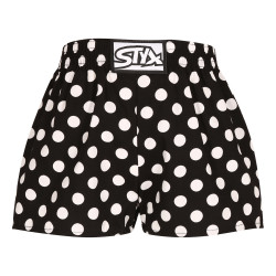 Pantalones cortos para niños Styx art goma clásica polka dots (J1650)