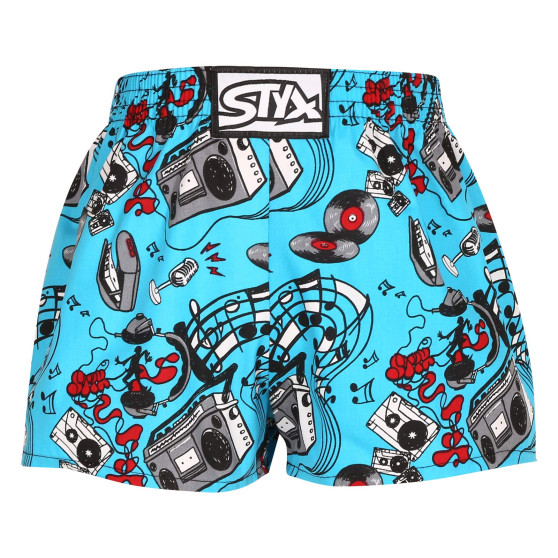 Pantalones cortos para niños Styx art goma clásica music (J1558)