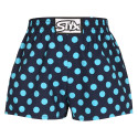 Pantalones cortos para niños Styx art goma clásica polka dots (J1651)