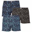 3PACK short hombre Andrie multicolor (PS 5723)