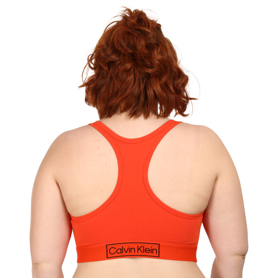 Sujetador de mujer Calvin Klein sobredimensionado naranja (QF6823E-3CI)