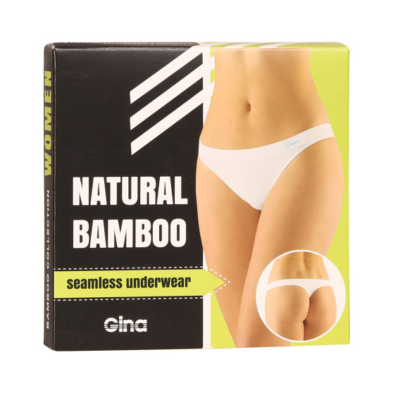 Tanga de mujer Gina bamboo white (05012)