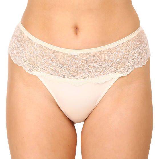 Tanga de mujer Gina beige (14140)