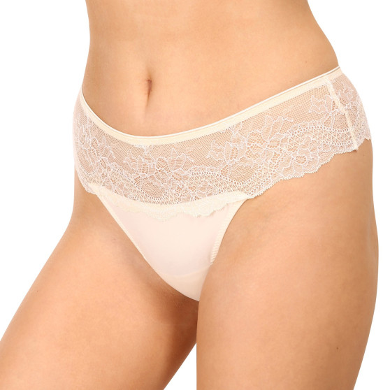 Tanga de mujer Gina beige (14140)