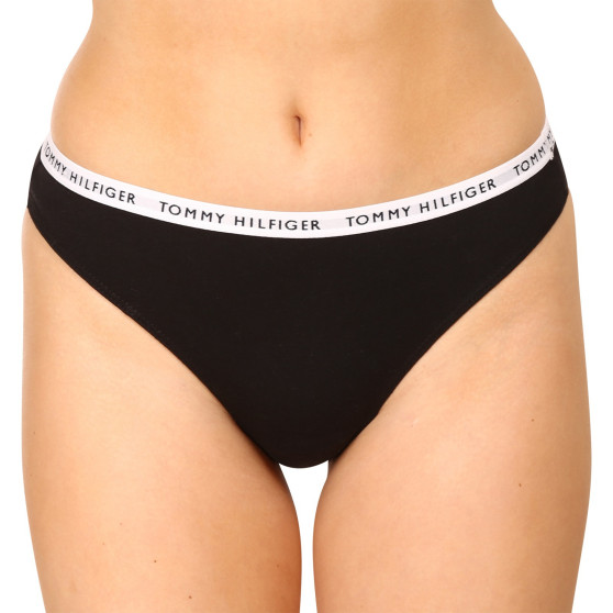 3PACK tanga de mujer Tommy Hilfiger multicolor (UW0UW02829 0R1)