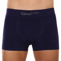 Boxers para hombre Gino bambú sin costuras azul (53004)