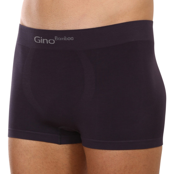 Boxers para hombre Gino sin costuras bambú gris (53004)