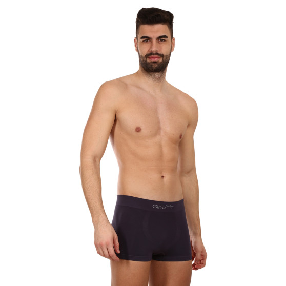 Boxers para hombre Gino sin costuras bambú gris (53004)