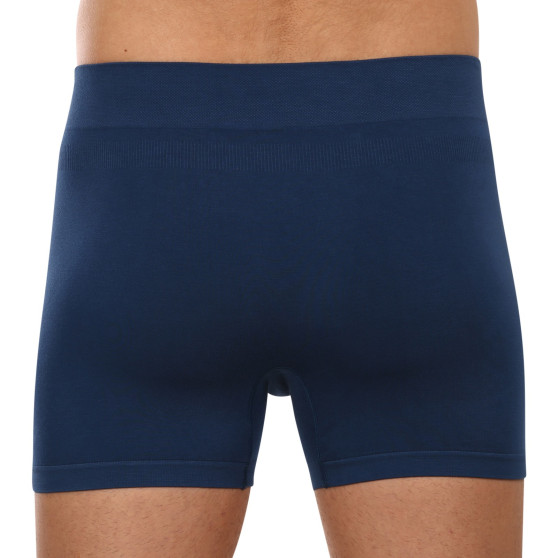 Boxers para hombre Gino bamboo petrol sin costuras (54004)