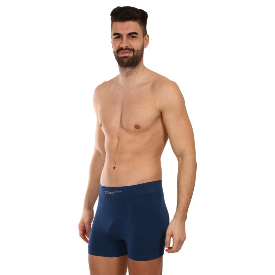 Boxers para hombre Gino bamboo petrol sin costuras (54004)