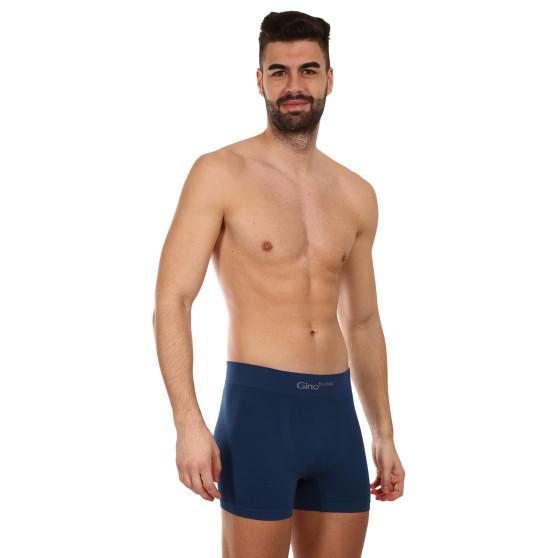 Boxers para hombre Gino bamboo petrol sin costuras (54004)