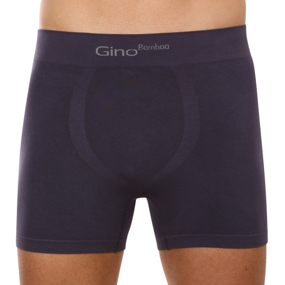 Boxers para hombre Gino bamboo seamless grey (54004)