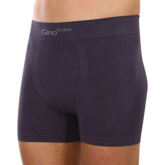 Boxers para hombre Gino bamboo seamless grey (54004)