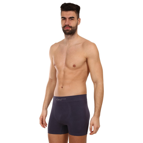 Boxers para hombre Gino bamboo seamless grey (54004)