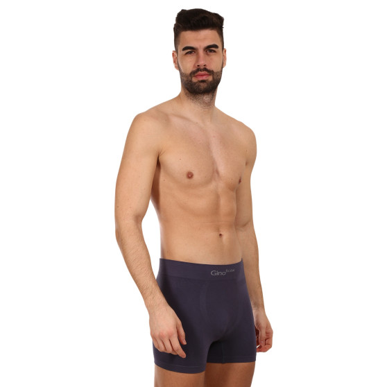 Boxers para hombre Gino bamboo seamless grey (54004)