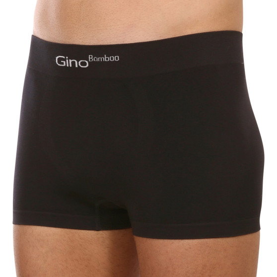 Boxers para hombre Gino bamboo seamless negro (53004)