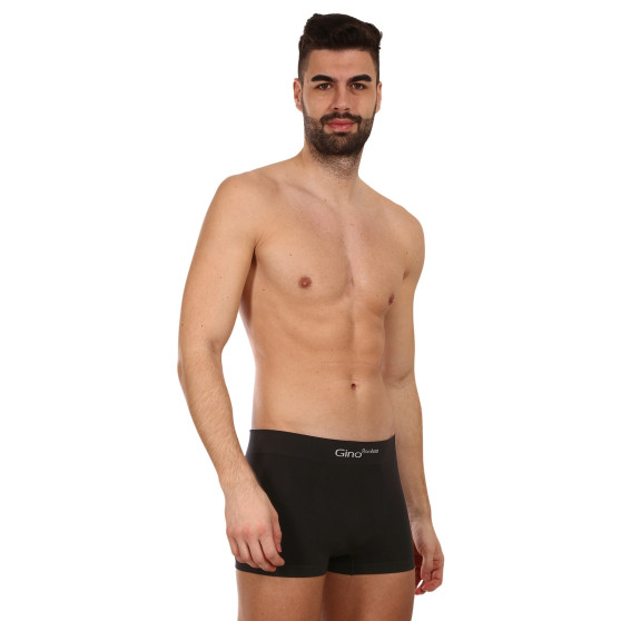 Boxers para hombre Gino bamboo seamless negro (53004)