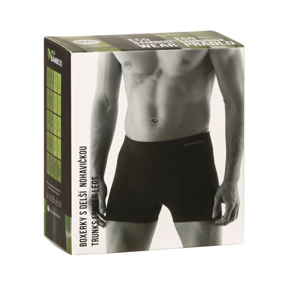 Boxers para hombre Gino bambú sin costuras blanco (54005)