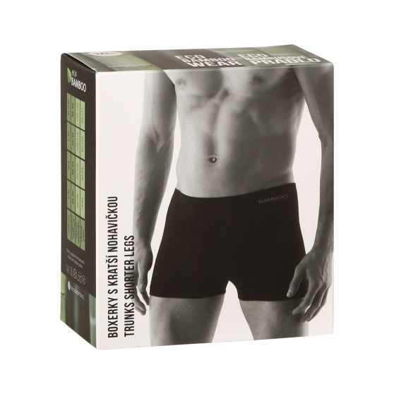 Boxers para hombre Gino bambú sin costuras blanco (53005)