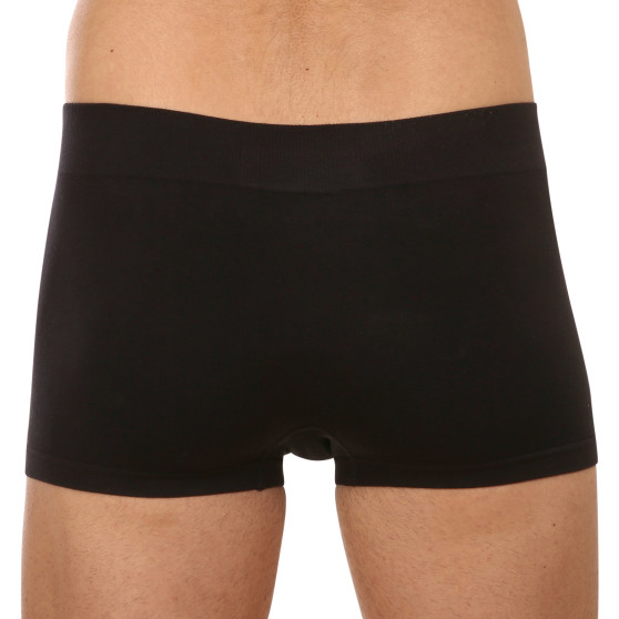 Boxers para hombre Gino bambú sin costuras negro (53005)