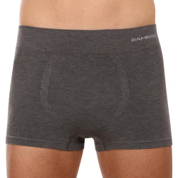 Boxers para hombre Gino sin costuras bambú gris (53005)