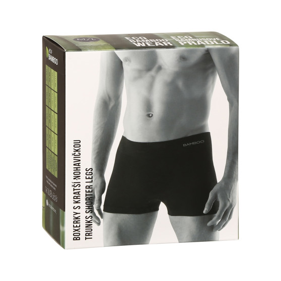 Boxers para hombre Gino sin costuras bambú gris (53005)