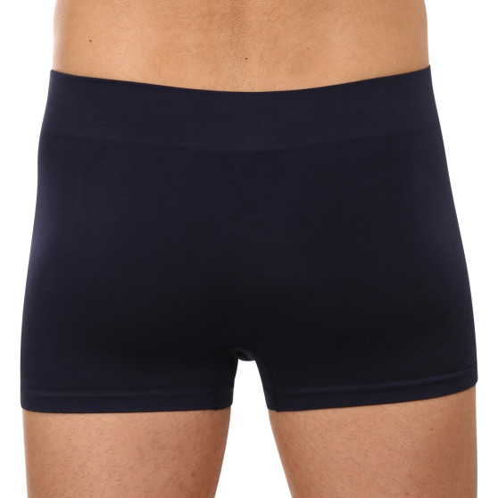 Boxers para hombre Gino bambú sin costuras azul (53005)